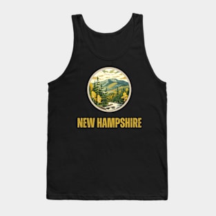 New Hampshire State USA Tank Top